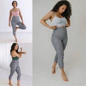Baobei Active Postpartum Recovery Leggings Pregnancy Maternity Compression Gray